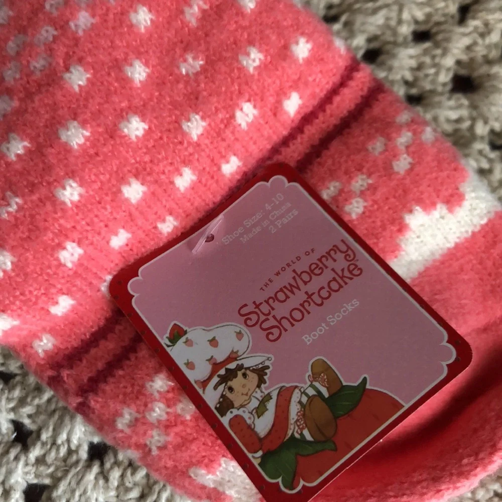 Strawberry Shortcake BOOT Socks